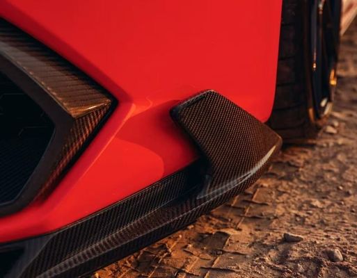 Reemplaza los kits de cuerpo ancho de Lamborghini Universal LP610 Huracan Evo Kit de cuerpo Entrada de aire del labio delantero