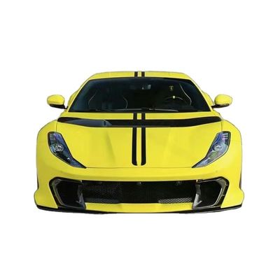 2017 - 2019 812 Kit de cuerpo Competizione estilo Cuerpo ancho Ferrari Hood Fibra de carbono