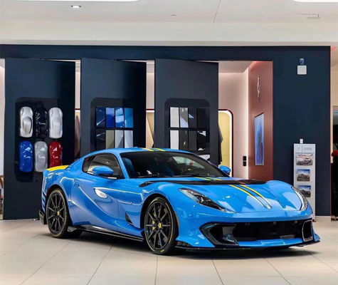 2017 - 2019 812 Kit de cuerpo Competizione estilo Cuerpo ancho Ferrari Hood Fibra de carbono