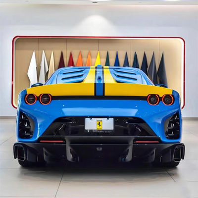 2017 - 2019 812 Kit de cuerpo Competizione estilo Cuerpo ancho Ferrari Hood Fibra de carbono