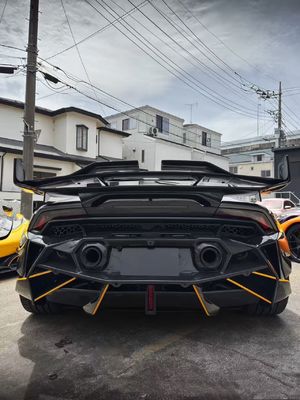 Huracan LP580 610 Fibra de carbono Kit de carrocería EVO Reemplaza el arco del volante del parachoques delantero