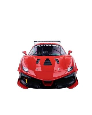Ferrari 488 Kit de carrocería 488 EVO estilo delantero parachoques de la barbilla Spoiler labios