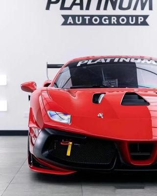 Ferrari 488 Kit de carrocería 488 EVO estilo delantero parachoques de la barbilla Spoiler labios