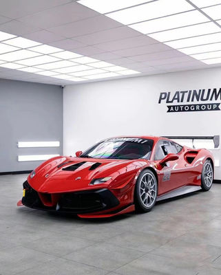 Ferrari 488 Kit de carrocería 488 EVO estilo delantero parachoques de la barbilla Spoiler labios