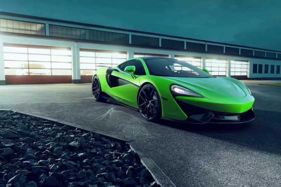 Para McLaren 540c 570s 570gt Kit de cuerpo de fibra de carbono 540c 570s 570gt Moderado NOVI Estilo delantero de labio difusor Spoiler