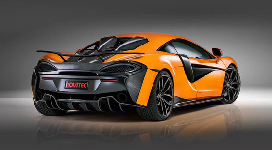Para McLaren 540c 570s 570gt Kit de cuerpo de fibra de carbono 540c 570s 570gt Moderado NOVI Estilo delantero de labio difusor Spoiler