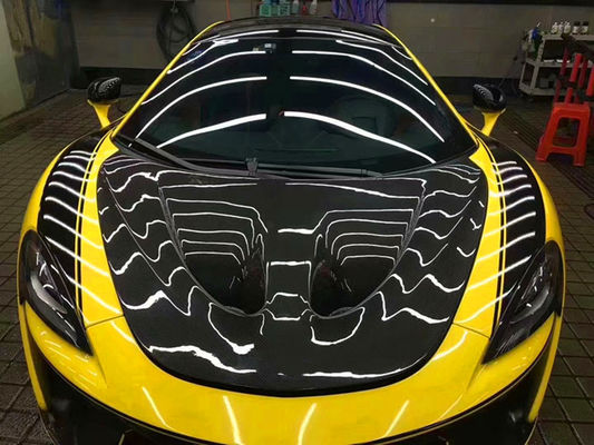 Fibra de carbono de alta calidad para McLaren 570S 540C 650S 600LT Modernizado P1 estilo de fibra de carbono seco Hood Hood