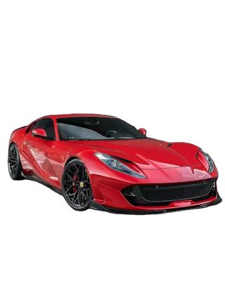 1016 Ferrari Body Kit 812 190 mm Fibra de carbono el difusor del parachoques delantero