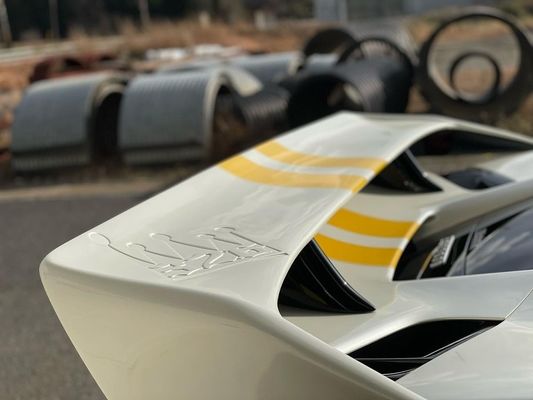 Fibra de carbono de cuerpo ancho Ferrari 488pista Spoiler de fibra de carbono de spoiler de ala