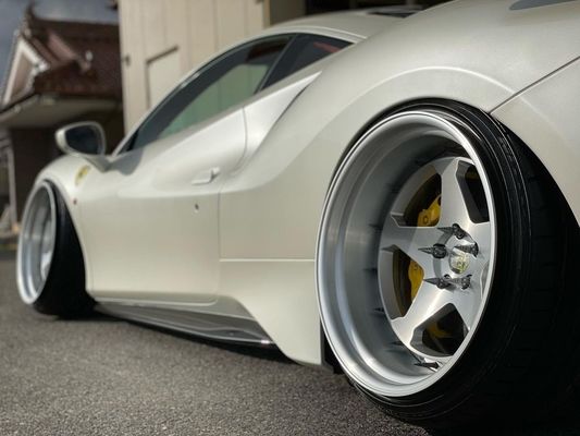 Fibra de carbono de cuerpo ancho Ferrari 488pista Spoiler de fibra de carbono de spoiler de ala