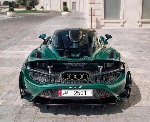 Para McLaren 720s Kit de carrocería 720S actualiza el 765LT estilo de fibra de carbono delantero y trasero parachoques spoiler Kit de carrocería