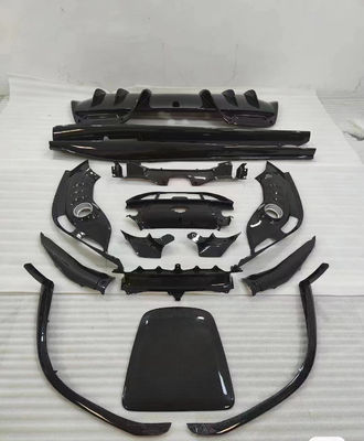 296 Ferrari Widebody Kit OEM Placa de protección del motor de fibra de carbono