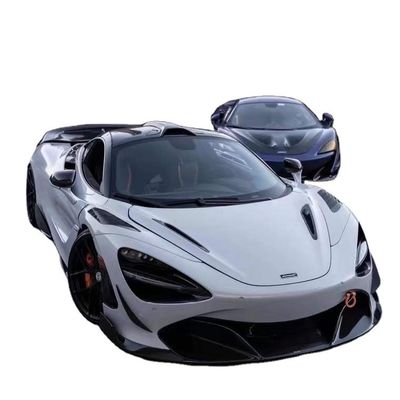 Kit de cuerpo de fibra de carbono de alta calidad de fibra de carbono para McLaren 720S 720S Fibra de carbono delantera pala trasera de difusores aletas spoiler