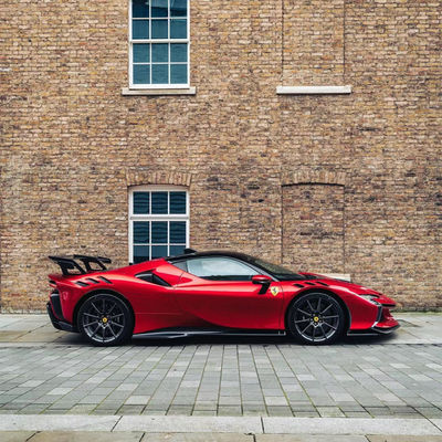 SF90FXX Ferrari SF90 Kit de carrocería delantero y trasero parachoques de automóviles faldas laterales con capucha luces traseras