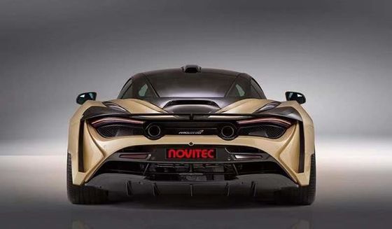 Ventilador de techo de automóviles para Mclaren 720S N Style Ventilador de techo de fibra de carbono para Mclaren 720S Coupe 765LT