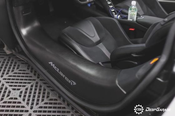 Para McLaren 540c 570s 720s umbral de fibra de carbono seco 540c 570s 720s paneles de puerta de estilo NOVI mejorados