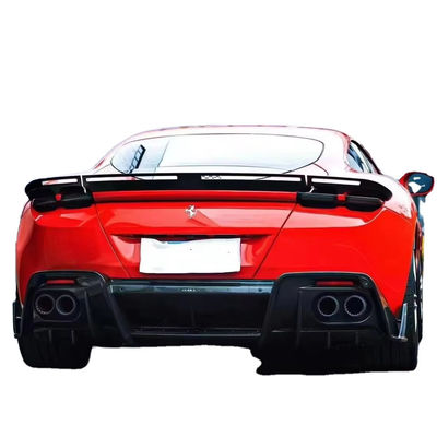 Ferrari Roma Body Kit Spoiler Msy estilo 2020 Fibra de carbono Spoiler Ala