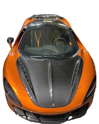 Para McLaren 720S Capó de fibra de carbono 720S mejorado Top-estilo Capó del motor de fibra de carbono