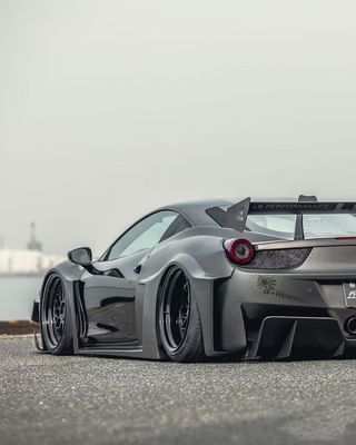 458 Ferrari Body Kit LB estilo delantero y parachoques traseros 2011 - 2014
