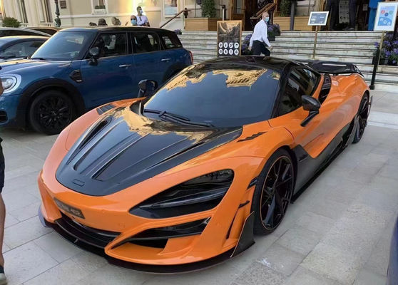 Para McLaren 720s Kit de cuerpo de fibra de carbono seco 720s Kit de cuerpo ampliado de fibra de carbono de estilo MSY