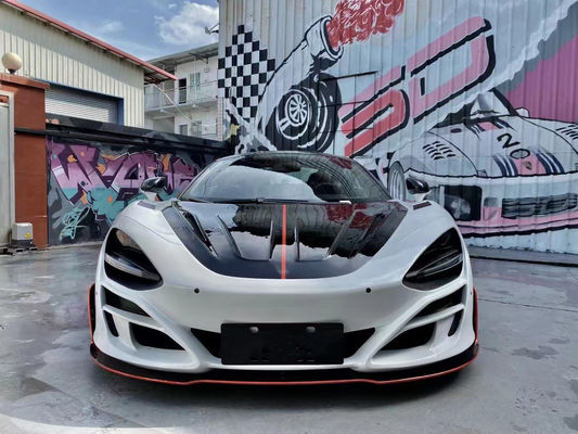 Para McLaren 720s Kit de cuerpo de fibra de carbono seco 720s Kit de cuerpo ampliado de fibra de carbono de estilo MSY