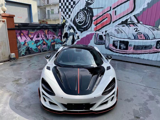 Para McLaren 720s Kit de cuerpo de fibra de carbono seco 720s Kit de cuerpo ampliado de fibra de carbono de estilo MSY