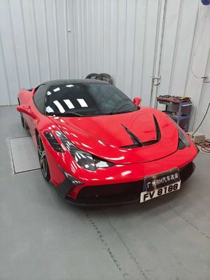 Ferrari 458 Kit de carrocería SP estilo de fibra de carbono delantero y trasero parachoque spoiler capucha 2010-2014