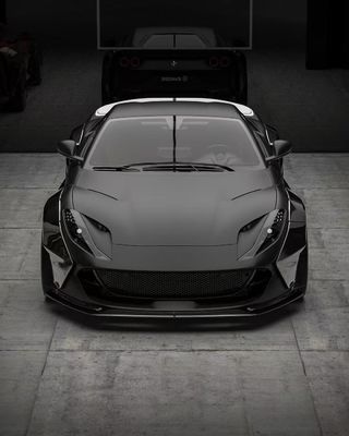 812 Ferrari Body Kit de fibra de carbono cuerpo ancho 812 ZE estilo Arco de fibra de carbono