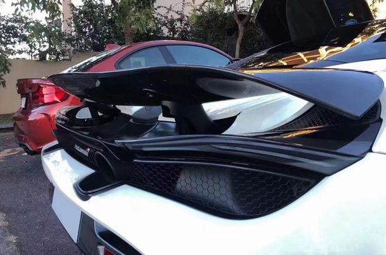 Para McLaren 720s Spoiler de fibra de carbono 720s Actualizado a ala de spoiler de fibra de carbono estilo VORS