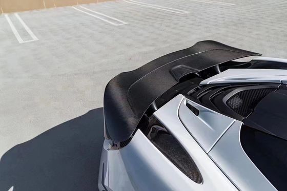 Para McLaren 720s Spoiler de fibra de carbono 720s Actualizado a ala de spoiler de fibra de carbono estilo VORS