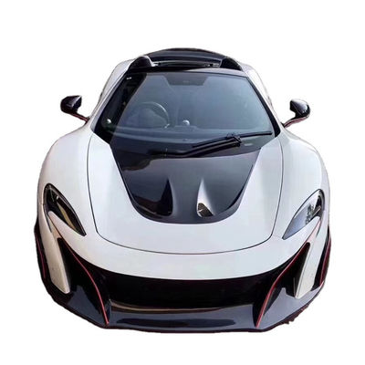 Nuevo producto para McLaren MP4-12C 650S Capó de fibra de carbono Mp4-12c 650S Capó de estilo P1 mejorado y escotilla del motor