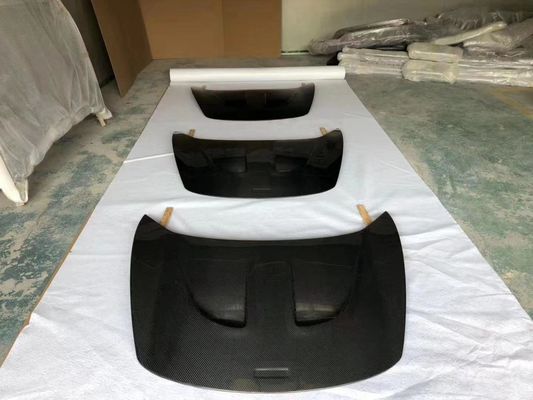 Nuevo producto para McLaren MP4-12C 650S Capó de fibra de carbono Mp4-12c 650S Capó de estilo P1 mejorado y escotilla del motor