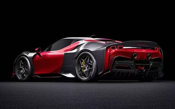 SF90 Ferrari Carbon Body Kit 2021 Widebody Kits ZE estilo Arco de ruedas