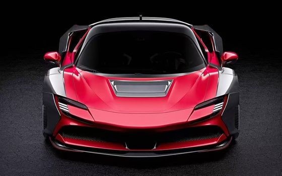 SF90 Ferrari Carbon Body Kit 2021 Widebody Kits ZE estilo Arco de ruedas