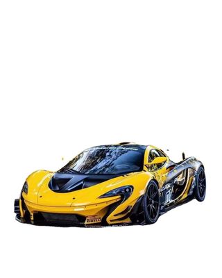 Para el kit de carrocería de McLaren P1 P1 Moderado estilo GTR delantero y trasero de amortiguadores spoilers Kit de carrocería de fibra de carbono