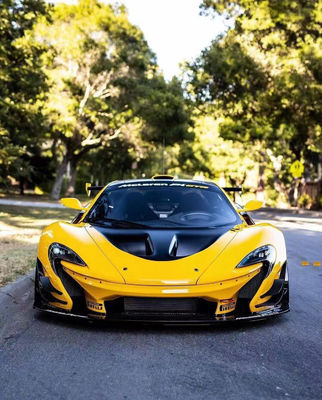 Para el kit de carrocería de McLaren P1 P1 Moderado estilo GTR delantero y trasero de amortiguadores spoilers Kit de carrocería de fibra de carbono