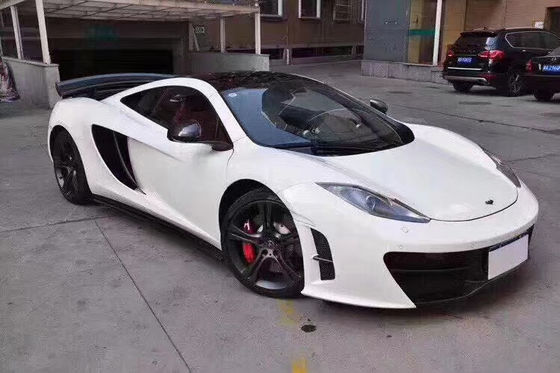 Para McLaren MP4-12C Kit de cuerpo Mp4-12c Moderado Revozport Estilo delantero parachoques difusor faldana lateral Mp4-12 Fibra de carbono Kit de cuerpo