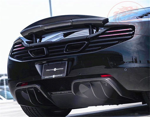 Para McLaren MP4-12C Kit de cuerpo Mp4-12c Moderado Revozport Estilo delantero parachoques difusor faldana lateral Mp4-12 Fibra de carbono Kit de cuerpo