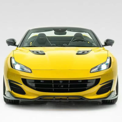 Portofino Retrofit Carbon Body Kit MSY Estilo Labio delantero Fibra de carbono difusor Spoiler lateral