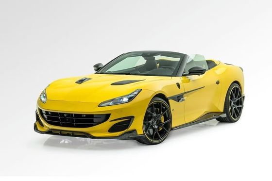 Portofino Retrofit Carbon Body Kit MSY Estilo Labio delantero Fibra de carbono difusor Spoiler lateral