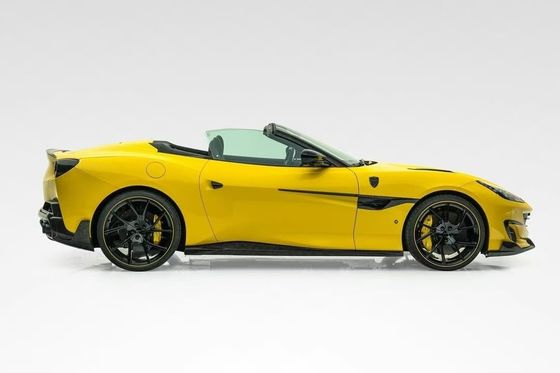 Portofino Retrofit Carbon Body Kit MSY Estilo Labio delantero Fibra de carbono difusor Spoiler lateral