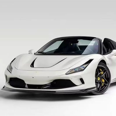 F8 Ferrari Carbon Car Body Kit VOS Estilo PP Fibra de carbono Spoiler de la cara del coche