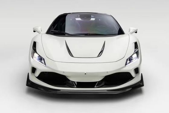 F8 Ferrari Carbon Car Body Kit VOS Estilo PP Fibra de carbono Spoiler de la cara del coche