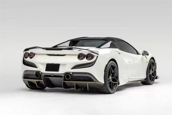 F8 Ferrari Carbon Car Body Kit VOS Estilo PP Fibra de carbono Spoiler de la cara del coche