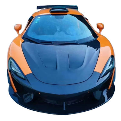 Para McLaren 540C 570S Kit de carrocería 540C 570S Modernizado GT4 Estilo delantero parachoque spoiler faldana lateral 540C 570S Kit de carrocería