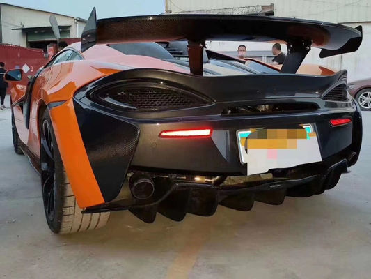 Para McLaren 540C 570S Kit de carrocería 540C 570S Modernizado GT4 Estilo delantero parachoque spoiler faldana lateral 540C 570S Kit de carrocería