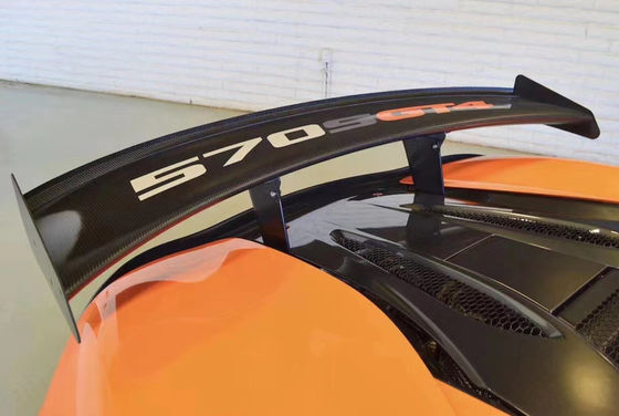 Para McLaren 540C 570S Kit de carrocería 540C 570S Modernizado GT4 Estilo delantero parachoque spoiler faldana lateral 540C 570S Kit de carrocería