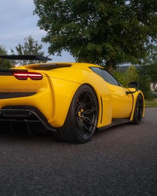 296 Ferrari Body Kit 2021 2022 Car Wheel Arch delantero y trasero parachoques