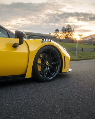 296 Ferrari Body Kit 2021 2022 Car Wheel Arch delantero y trasero parachoques