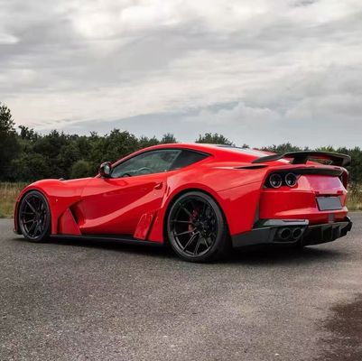 Ferrari 812 Carbon Body Kit delantero y trasero parachoques conjunto de cuerpo ancho 2017 - 2019